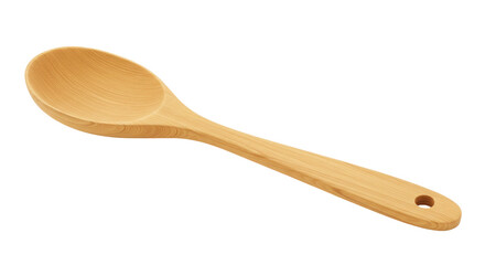 Isolated Wooden Spoon