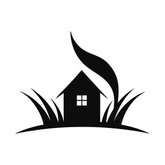Home logo vector illustration