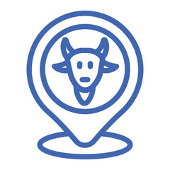 goat location color icon