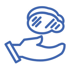 sacrificial goat meat_1 color icon