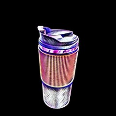 coffee maker isolated