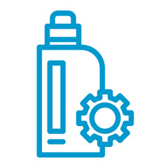 vape maintenance color icon