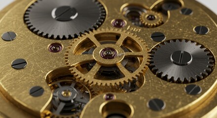 Intricate Clockwork Mechanism