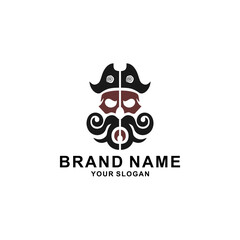 pirate logo vector illustration 