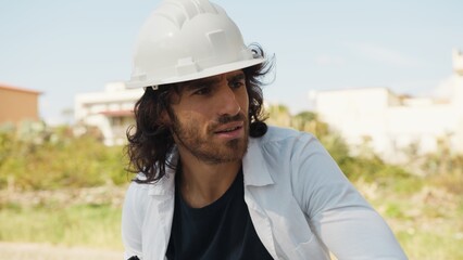 Engineer Angry At Bad Work Done By Workers In Asphalt Resurfacing