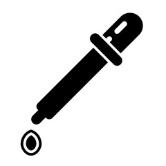 drop pipette_2 glyph icon