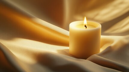 Minimalist Memorial Candle