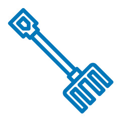 plant fork color icon