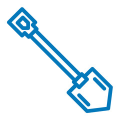 shovel color icon