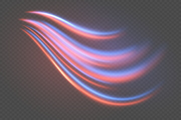 Light movement effect.Light effect.Light speed.Abstract laser beams.Vector illustration.EPS 10.