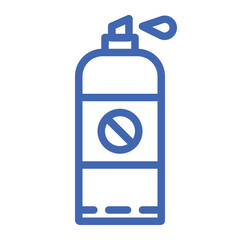 anti-insect spray color icon