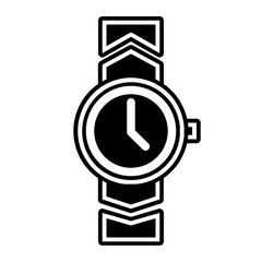watch glyph icon