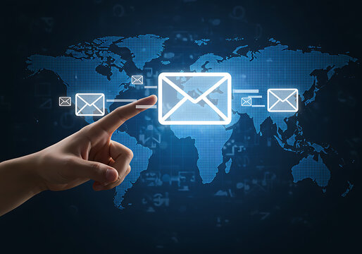 Global Email Communication Network: Instant Messaging and Worldwide Connectivity