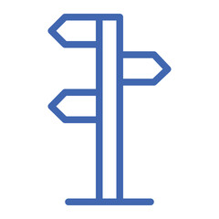 signpost_1 color icon