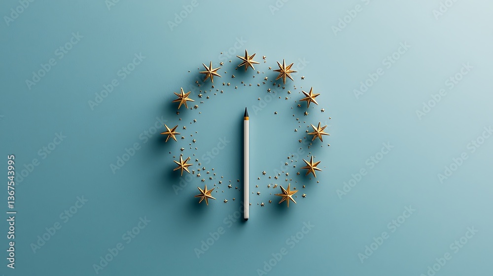 Aufkleber Abstract circular pattern minimalist design