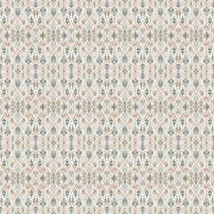 Vibrant Seamless Ikat Print Pattern – Trendy Textile & Fashion Design