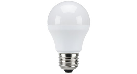Isolated LED Light Bulb Front View