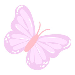 Cottagecore Purple Butterfly 