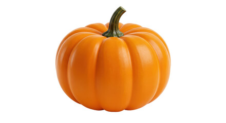 Isolated Small Orange Pumpkin