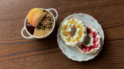 This is a delicious breakfast menu with an attractive appearance.