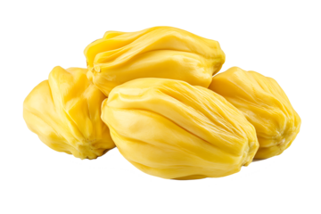 Ripe common jackfruit isolated on white background PNG