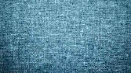 Fototapeta premium Rough Blue Cotton Fabric Texture – Close-Up Textile Background