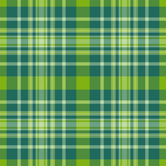 Vibrant green and teal plaid pattern.  Perfect for textile design, website backgrounds, or fashion projects.  This seamless texture evokes feelings of freshness and nature.