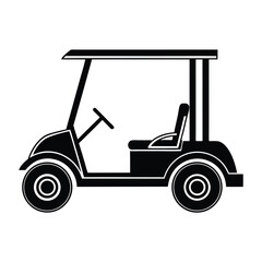 golf cart vector illustration