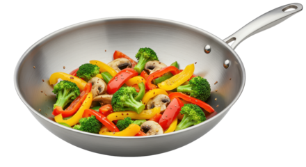 Isolated Stir-fry