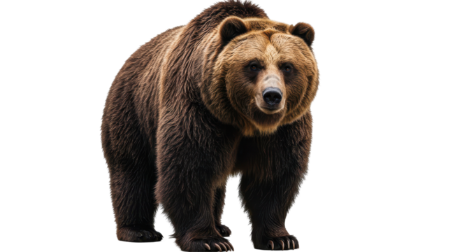 Isolated Grizzly Bear