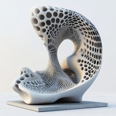 Fototapeta premium statue of a stucture