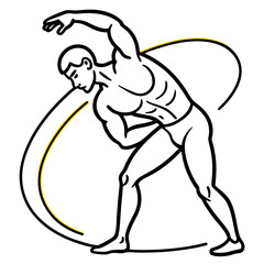 polar bear in the park