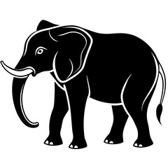 vector illustration of an elephant