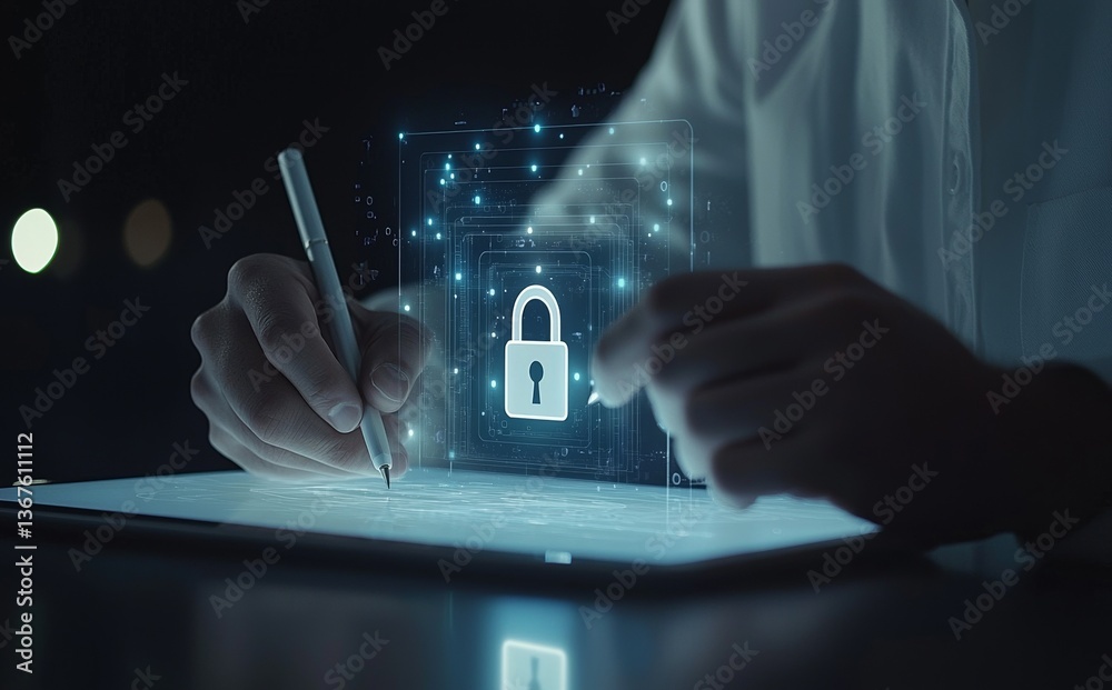 Poster the protection of data information and safe storage on networks is facilitated by cyber security sys