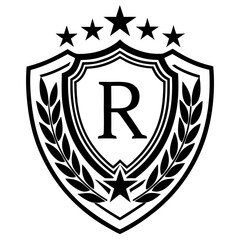 coat of arms with a crown