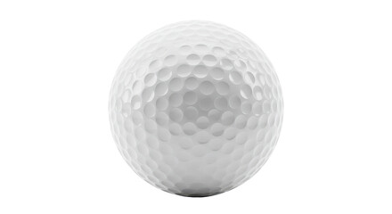 Isolated White Golf Ball