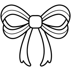 flower and ribbon