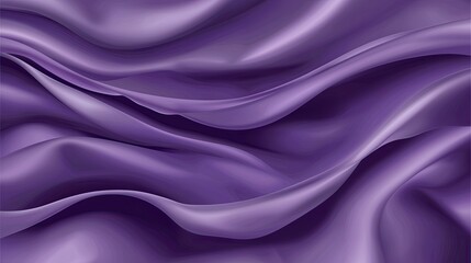 Obraz premium Silk fabric flowing waves studio setting textile art soft texture close-up view elegant design