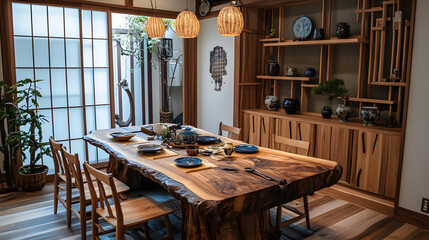 room, furniture, design, house, decor, decoration, comfort, indoors, classic, interior，, interior, table, chair, home, dining, kitchen, living, wood, chairs, luxury, floor, style, apartment, light, re