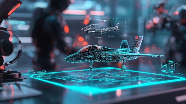 Augmented Reality Interface Brings Holographic Aircraft Design to Life in a Modern Engineering Lab