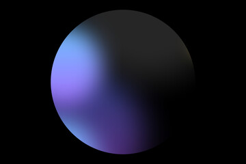 blue sphere with alpha channel