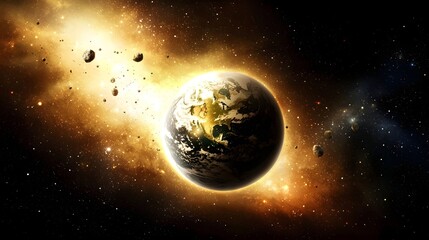 deep space telescope arrays meticulously scanning distant exoplanets for any atmospheric signatures that could indicate the presence of extraterrestrial life