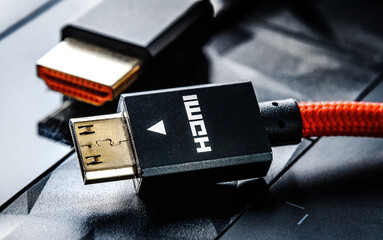 Video Hdmi Connectors On A Wire