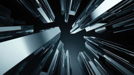 Abstract urban perspective