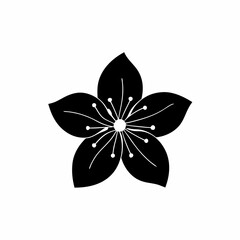 creative details Mountain Laurel Blossom Icon vector illustration