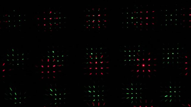 abstract red and green laser light,  viddeo