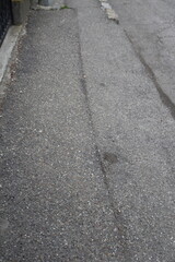 Degraded public road accession way