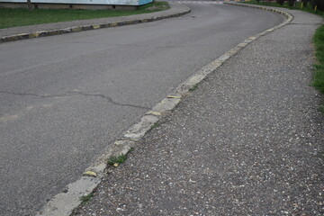 Degraded public road accession way