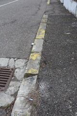 Degraded public road accession way