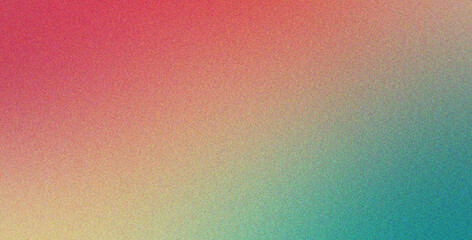 Fototapeta premium Purple Peach Cyan gradient background featuring noise and abstract with effect, grainy, artistic style